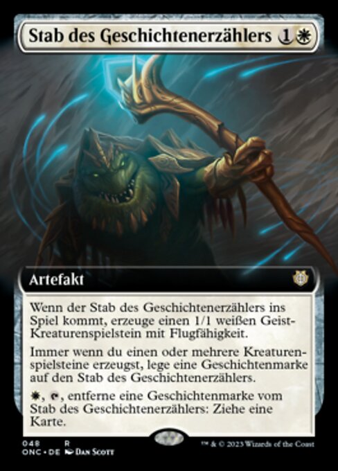 Stab des Geschichtenerzählers