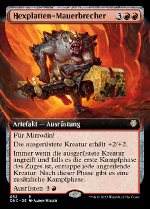 Hexplatten-Mauerbrecher