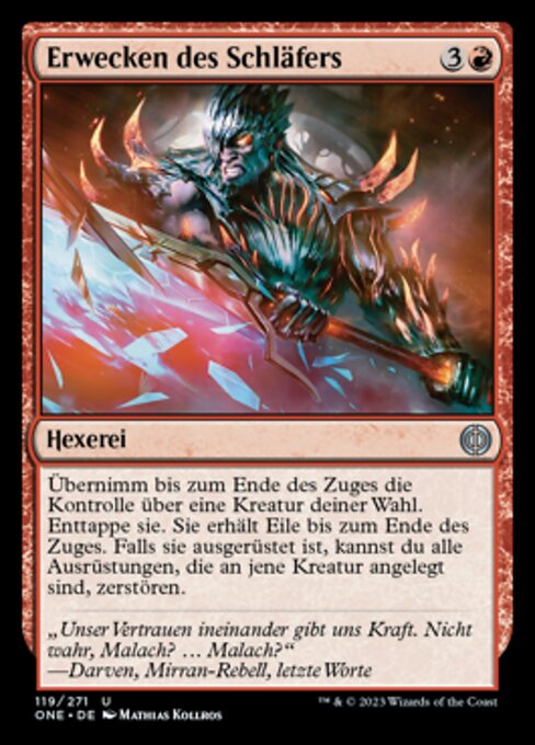 Erwecken des Schläfers