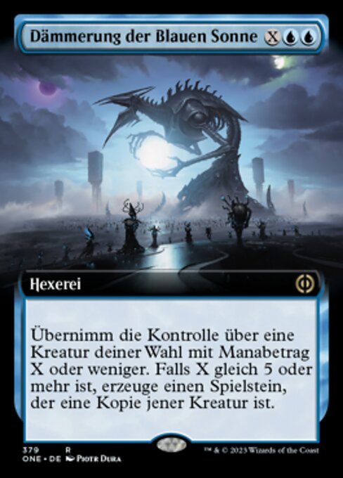 Dämmerung der Blauen Sonne