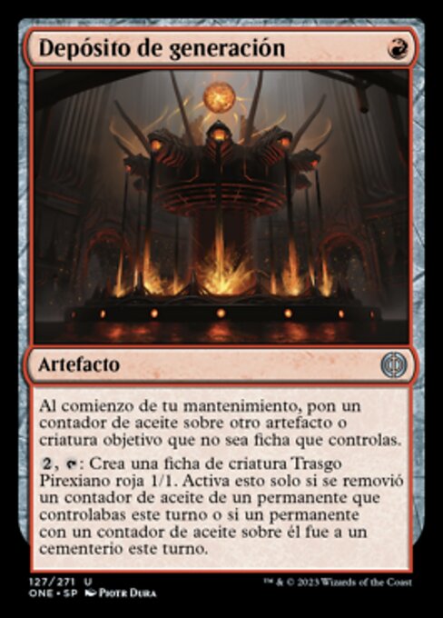 Depósito de generación