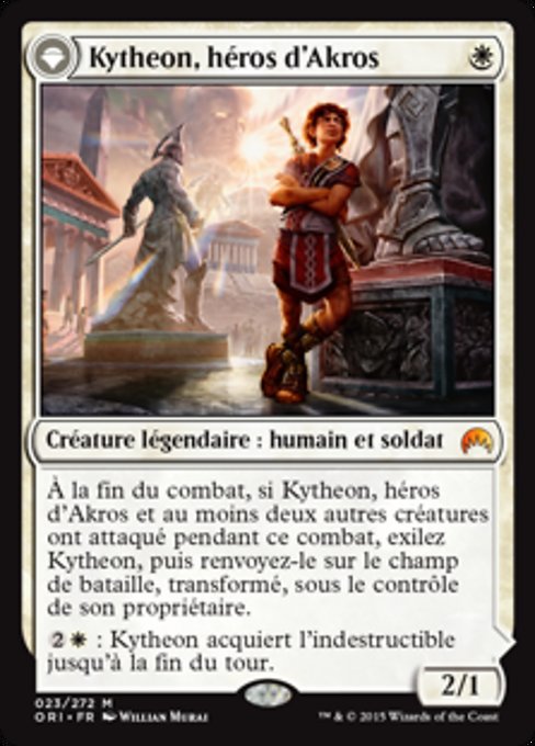 Kytheon, Hero of Akros // Gideon, Battle-Forged