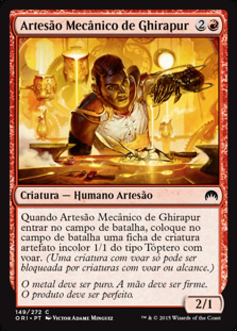 Artesão Mecânico de Ghirapur