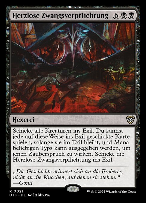 Heartless Conscription