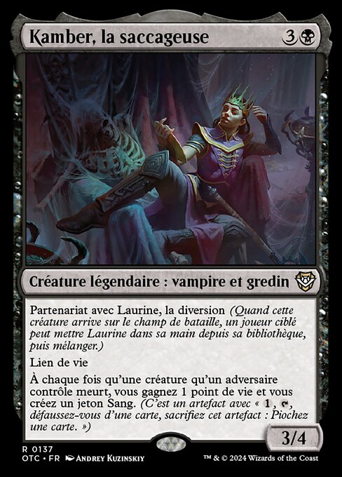 Kamber, la saccageuse