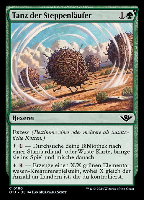 Tanz der Steppenläufer