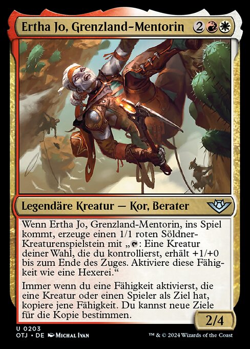 Ertha Jo, Frontier Mentor
