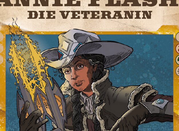 Annie Flash, die Veteranin