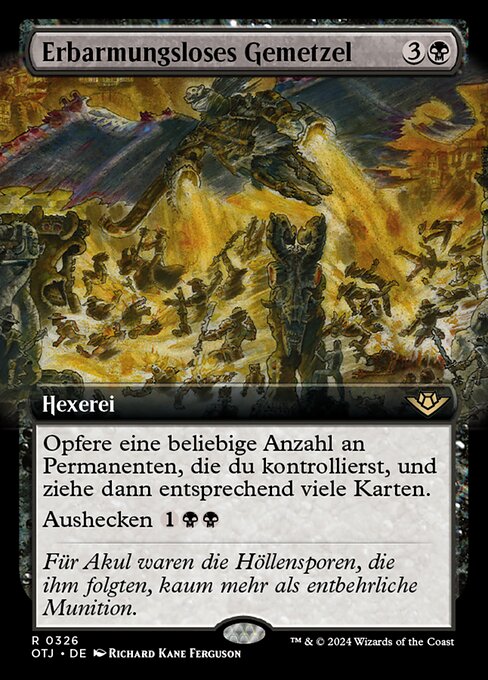 Erbarmungsloses Gemetzel