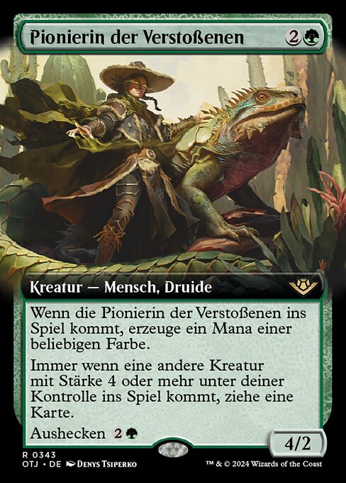 Pionierin der Verstoßenen