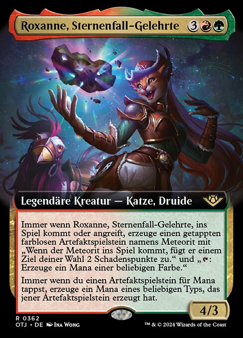 Roxanne, Sternenfall-Gelehrte