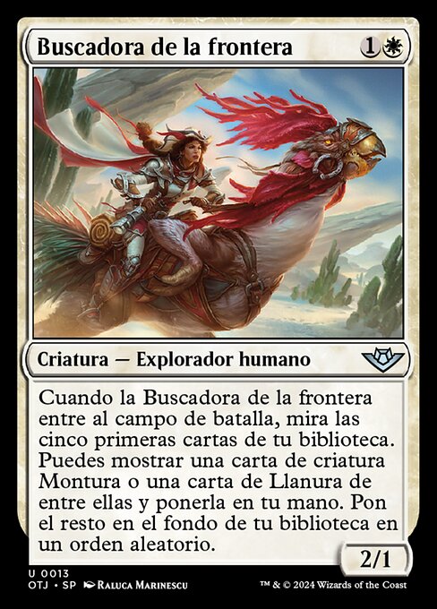 Buscadora de la frontera