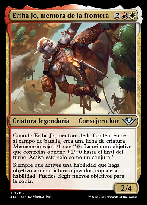 Ertha Jo, mentora de la frontera