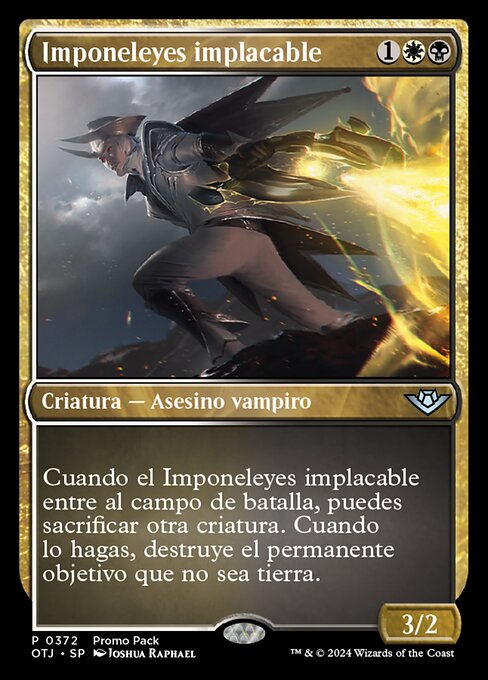 Imponeleyes implacable