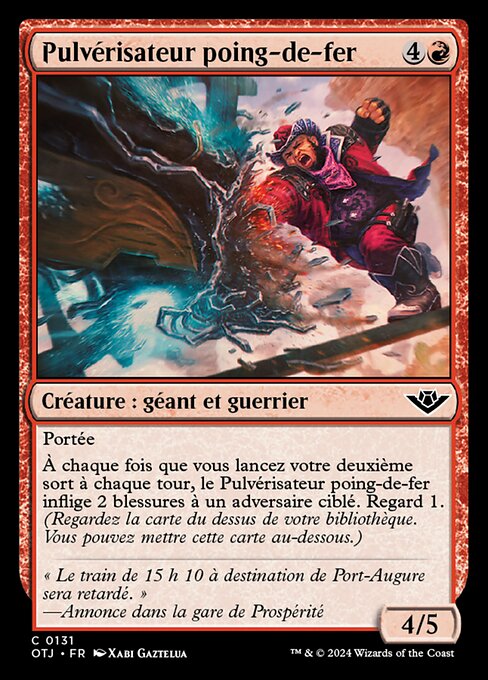 Iron-Fist Pulverizer