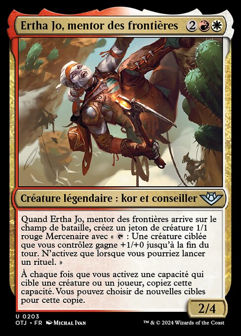 Ertha Jo, Frontier Mentor