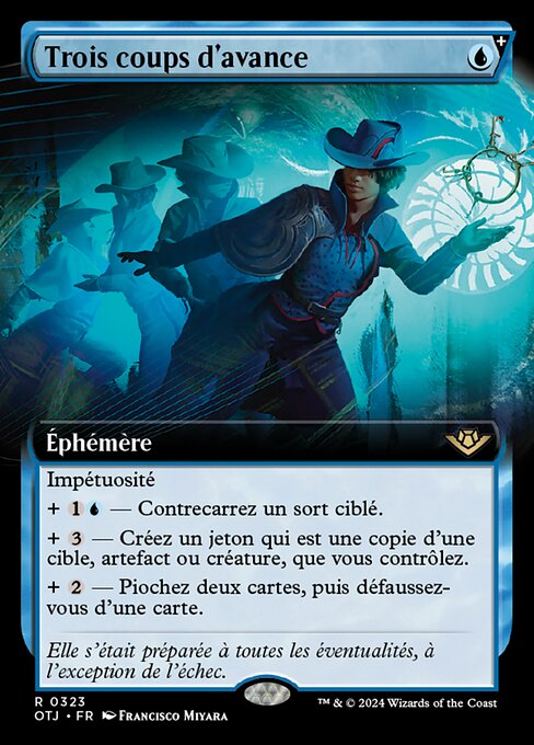 Trois coups d'avance