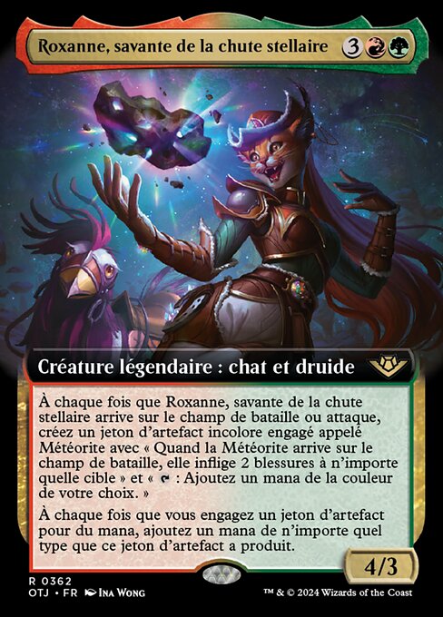 Roxanne, savante de la chute stellaire