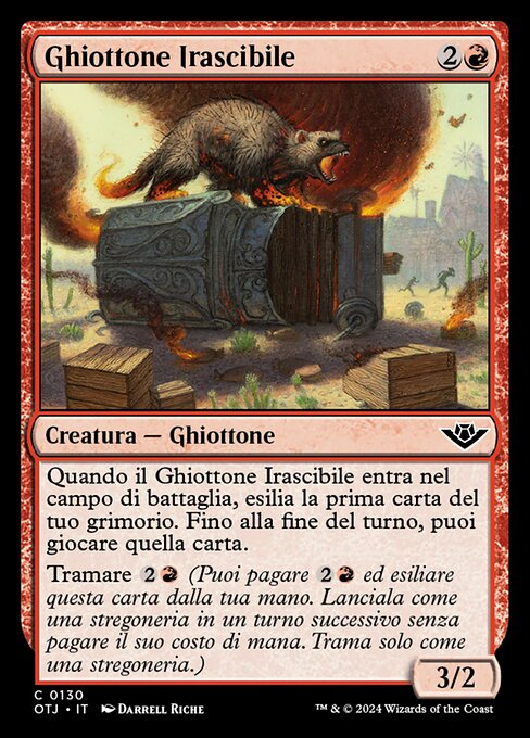 Ghiottone Irascibile