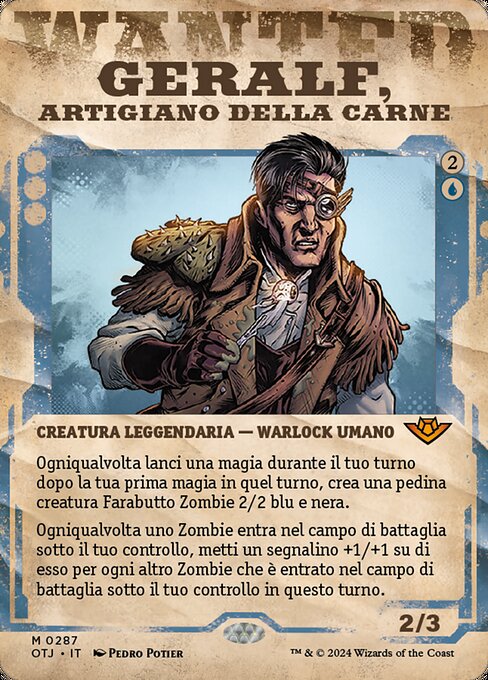 Geralf, Artigiano della Carne