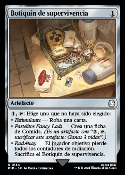 Botiquín de supervivencia