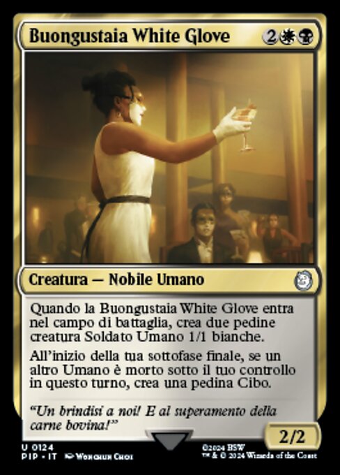 White Glove Gourmand