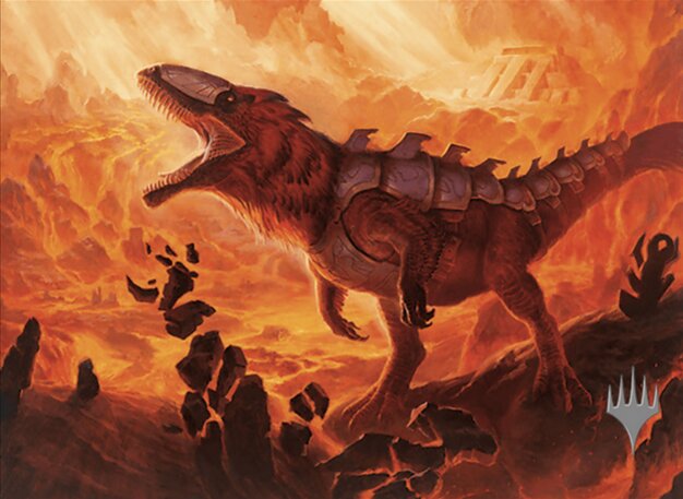Trumpeting Carnosaur