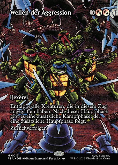 Wellen der Aggression