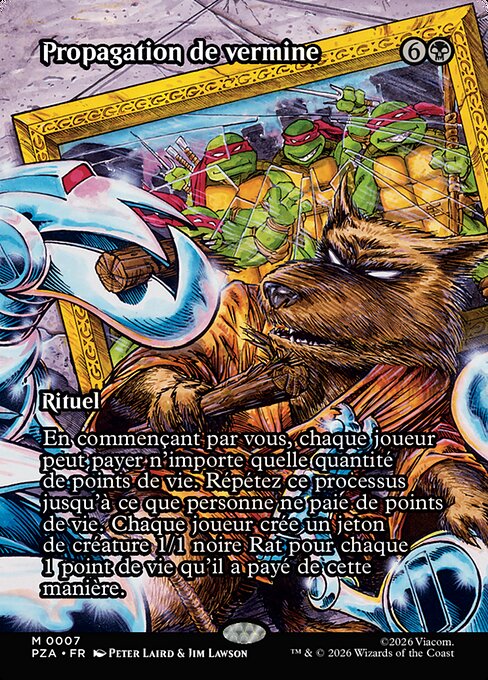 Propagation de vermine