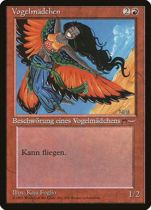 Vogelmädchen