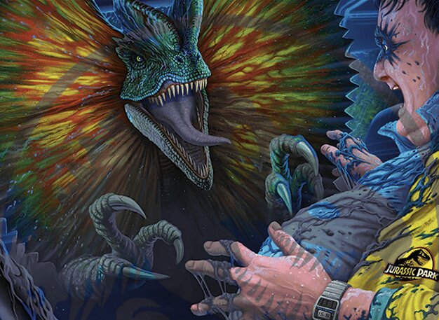 Spitting Dilophosaurus