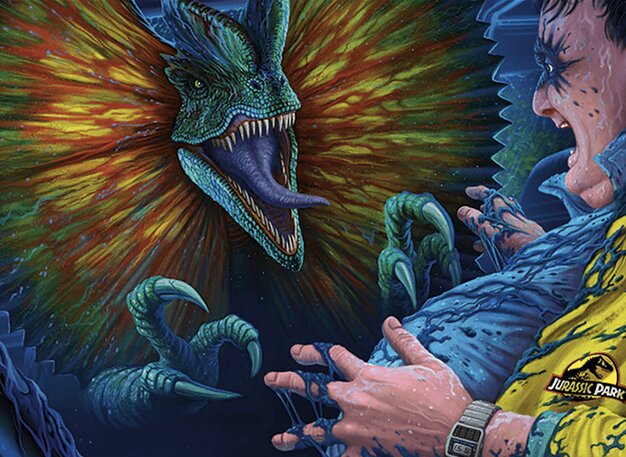 Spitting Dilophosaurus