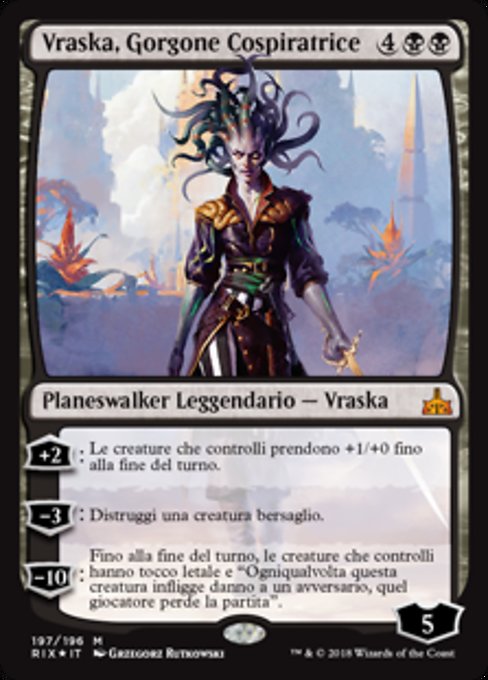 Vraska, Gorgone Cospiratrice