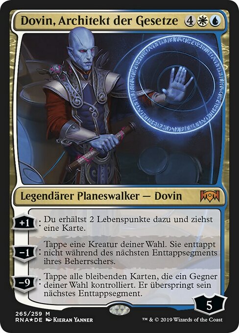 Dovin, Architekt der Gesetze