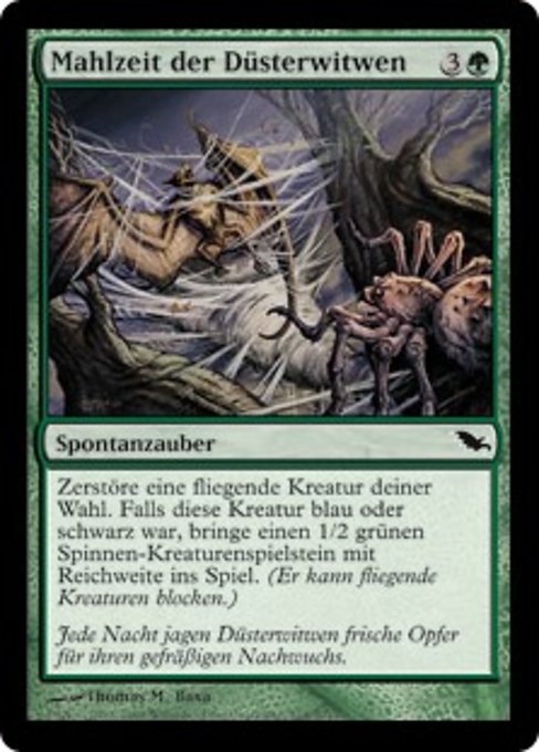 Mahlzeit der Düsterwitwen