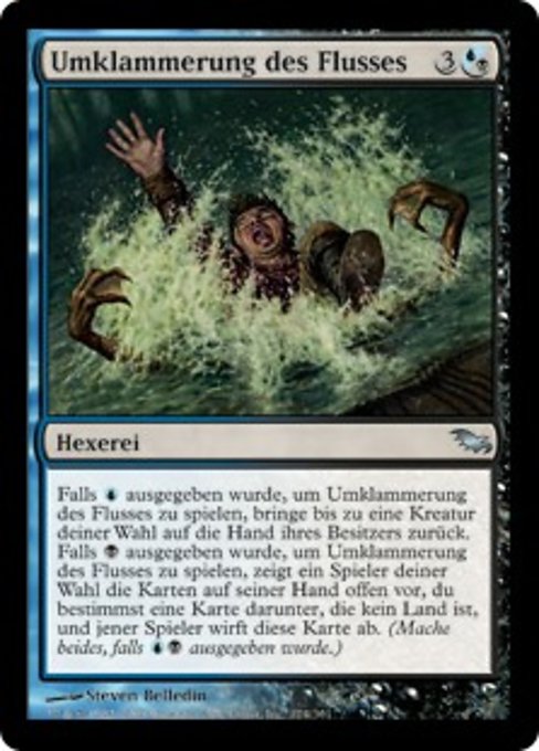 Umklammerung des Flusses