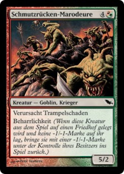 Schmutzrücken-Marodeure