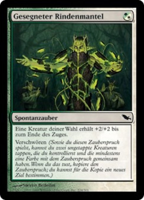 Gesegneter Rindenmantel