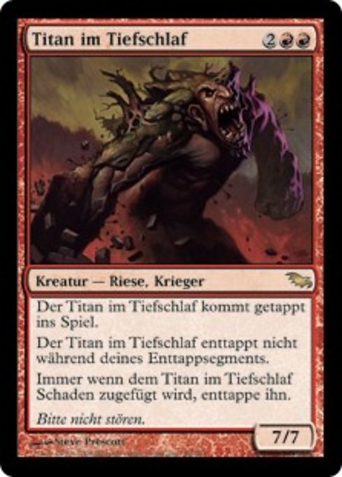 Titan im Tiefschlaf