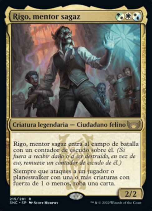 Rigo, Streetwise Mentor