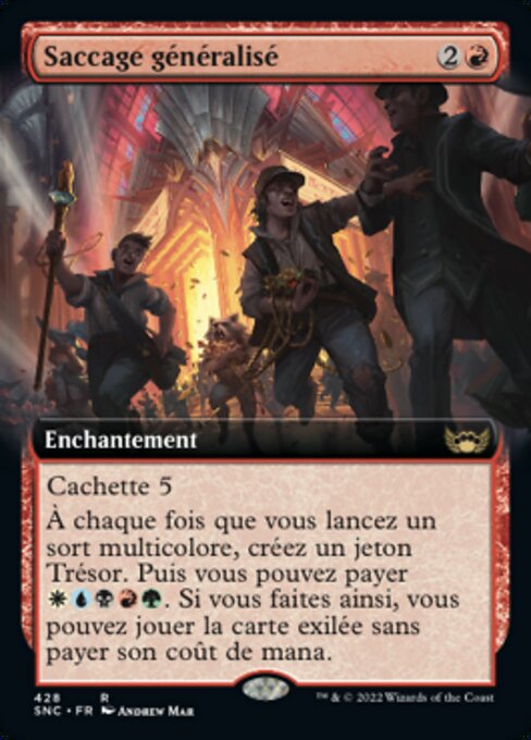 Saccage généralisé