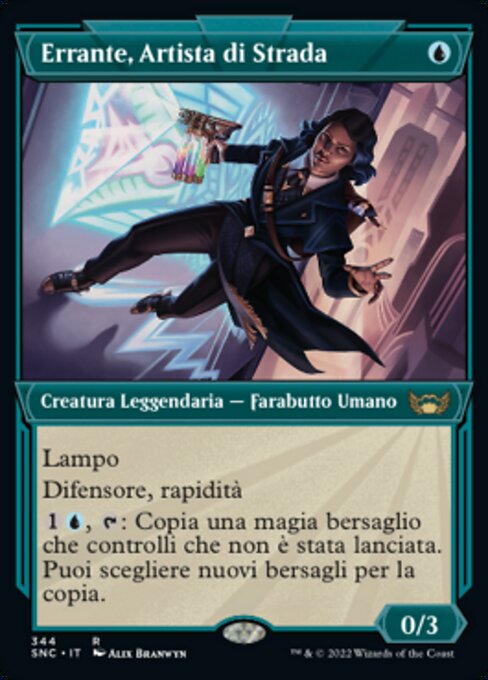 Errante, Artista di Strada