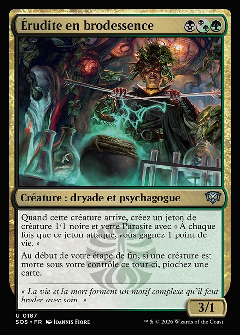 Érudite en brodessence