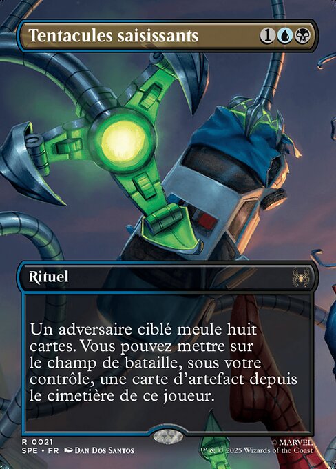 Tentacules saisissants