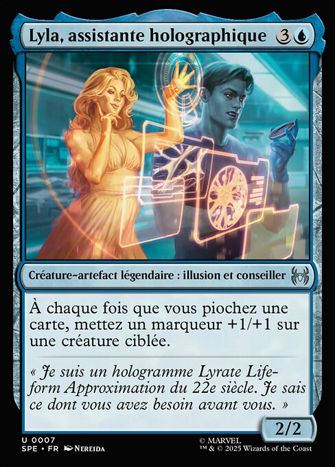 Lyla, assistante holographique