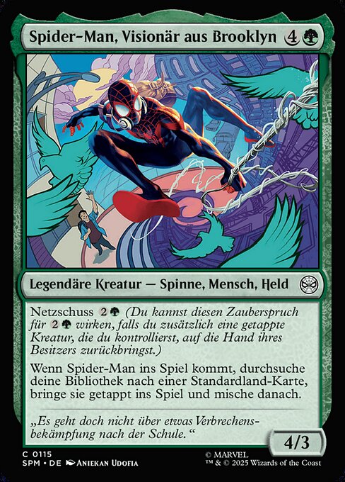 Spider-Man, Visionär aus Brooklyn