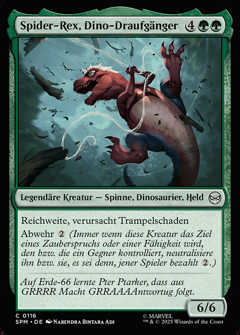 Spider-Rex, Dino-Draufgänger