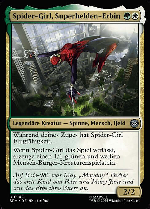 Spider-Girl, Superhelden-Erbin