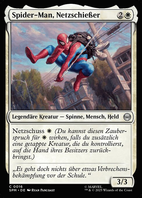 Spider-Man, Netzschießer