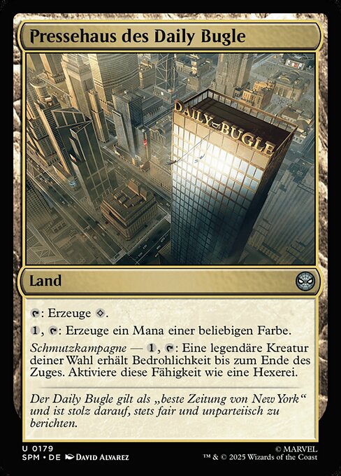 Pressehaus des Daily Bugle